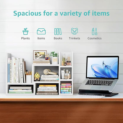 NUTIKAS Desk Shelves Desktop Organizer Shlef - Image 4