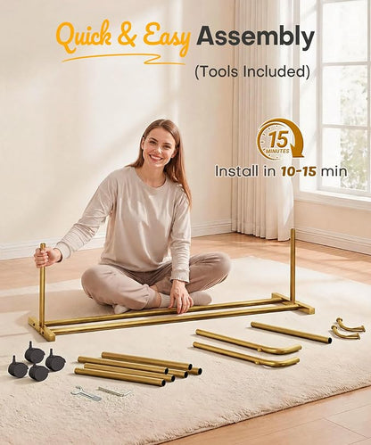 Homde Rolling Clothes Rack - Image 9
