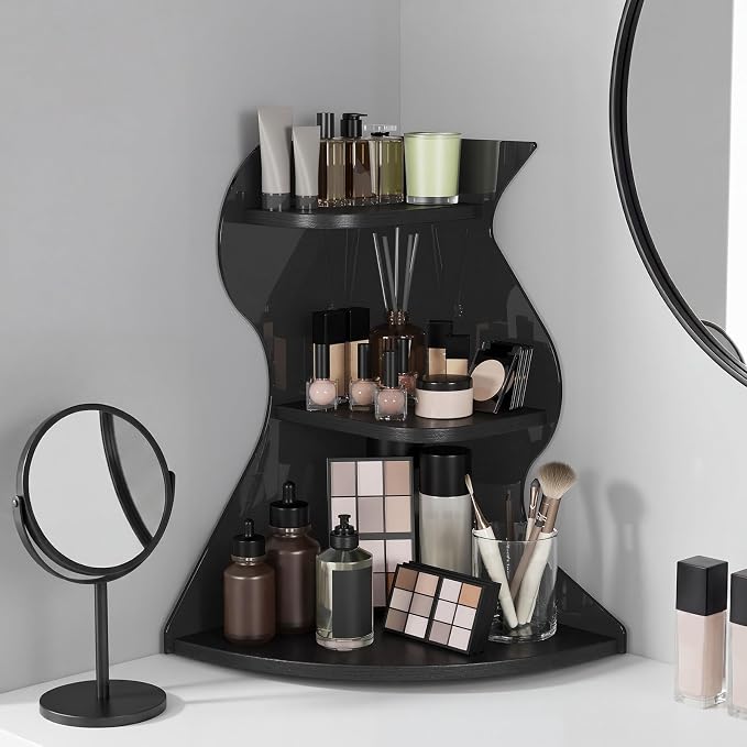 Bathroom Counter Organizer, Corner Bathroom Counter Organizer, Vanity Organizers - Image 3