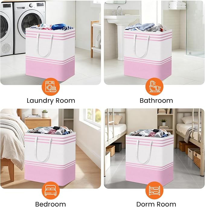 TranquilRelax 3-Pack Laundry Basket - Image 8