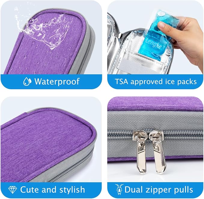 YOUSHARES Insulin Cooler Travel Case - Image 4