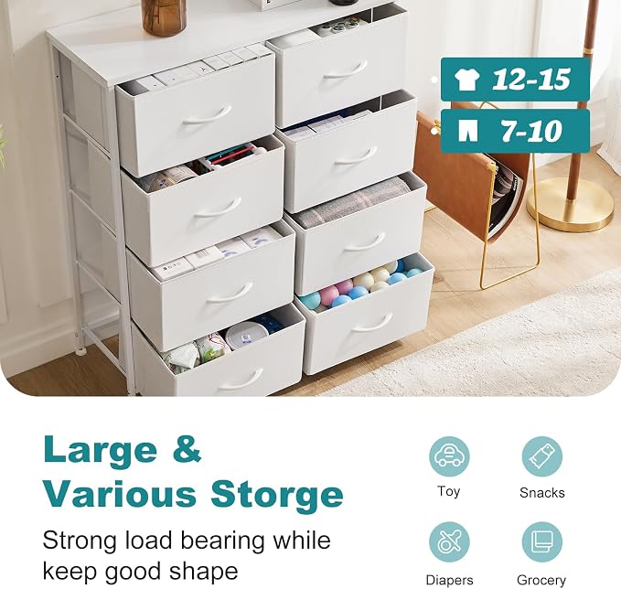 OLIXIS 8 Drawer Storage Dresser - Image 7