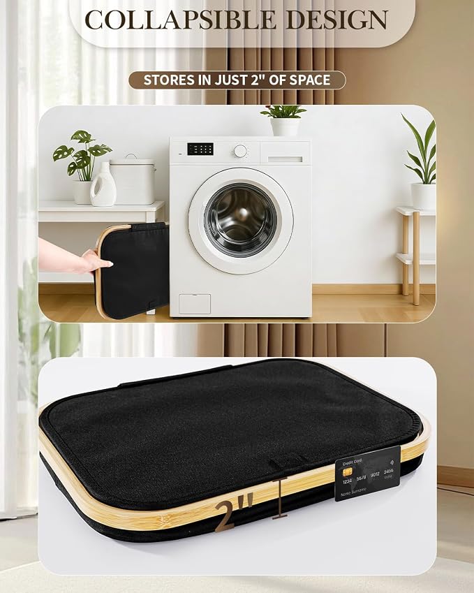 Laundry Hamper with Wheels, 110L Large Clothes Hamper with Removable Inner Bag - Image 5
