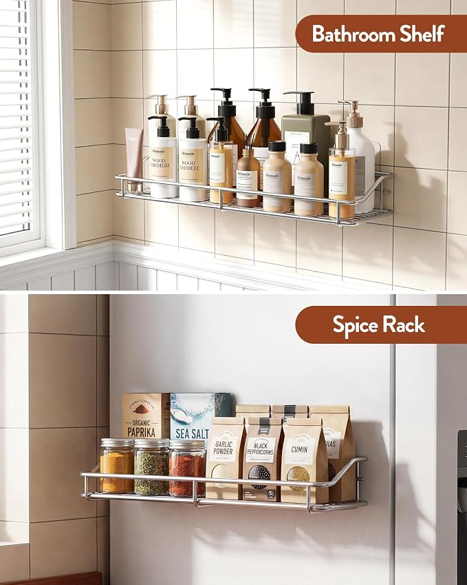 Orimade Bathroom Shelf Organizer Shower Caddy Storage Kitchen Rack - Image 9