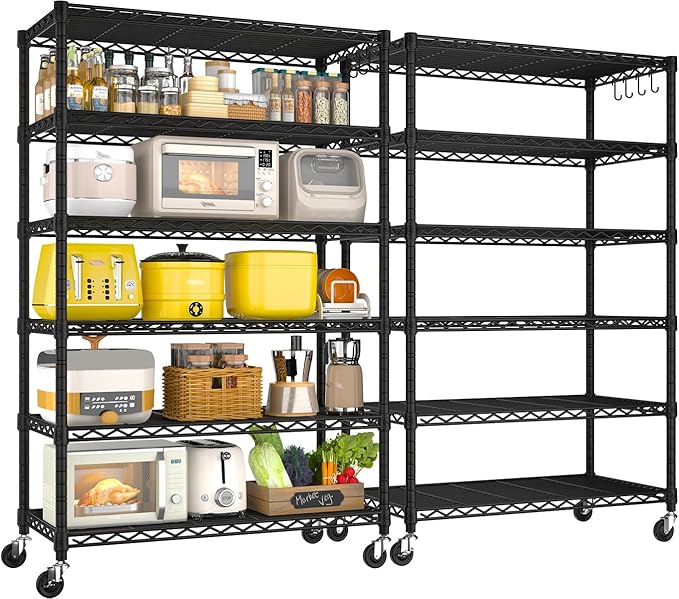 PrimeZone 6 Tier Wire Shelving by PrimeZone