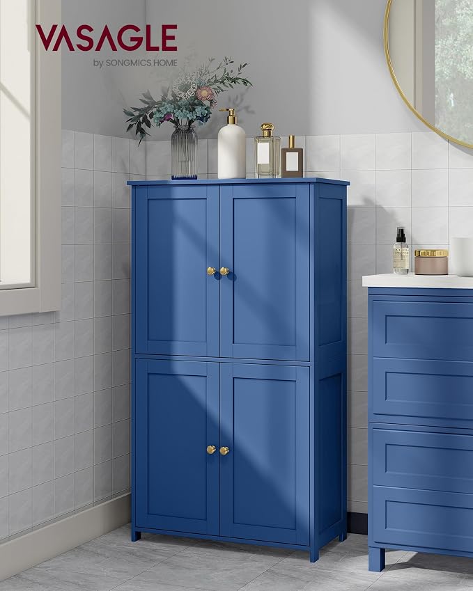 VASAGLE Floor Storage Cabinet, Shaker Cabinet - Image 2