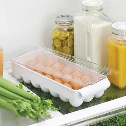 iDesign Plastic Egg Holder for Fridge - Image 2