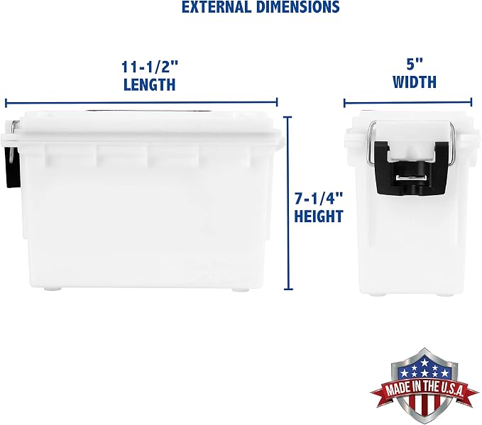 Sheffield 12681 Marine Storage Box, Dry Box Made in USA, Waterproof Container - Image 2