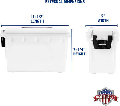 Sheffield 12681 Marine Storage Box, Dry Box Made in USA, Waterproof Container - Image 2