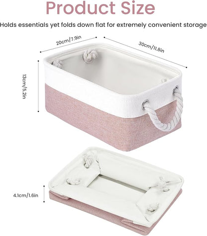 11.8x7.9x5.2 Inch Fabric Small Storage Bins - Image 4