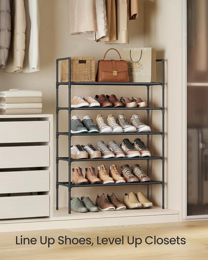 SONGMICS 5-Tier Shoe Rack, Shoe Storage - Image 6