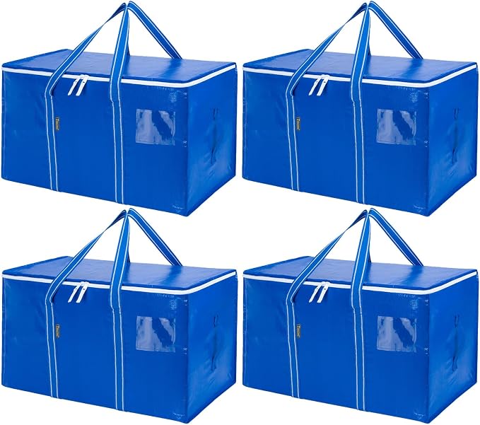 BALEINE 4-Pack Oversized Moving Bags by BALEINE