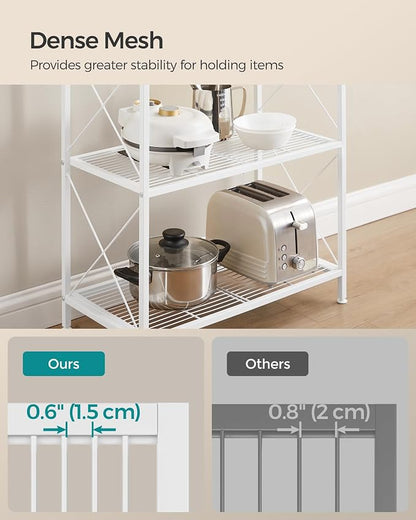 SONGMICS 5-Tier Metal Storage Rack, Shelving Unit - Image 5