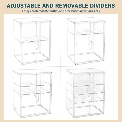 Baby Bottle Organizer, 4-Tier Large Capacity Bottle Storage - Image 7