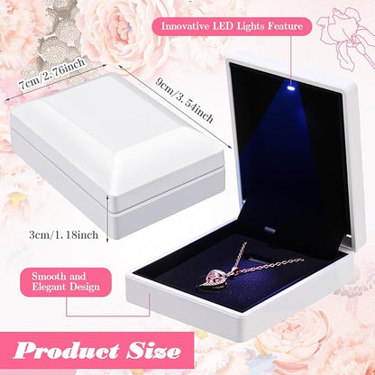 Landical 10 Pcs Pendant Necklace Box - Image 2