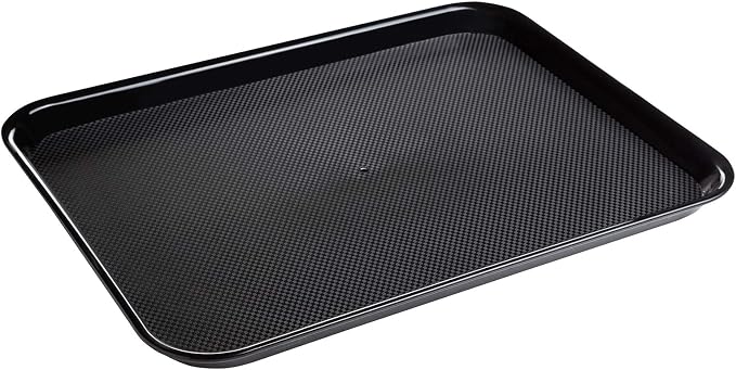 Eslite Rectangular Plastic Serving Trays, Fast Food Serving, Cafeteria Trays - Image 2