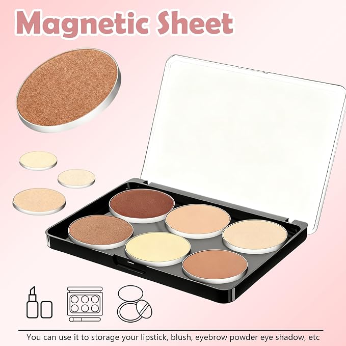 LANIAKEA 6PCS Large Magnetic Makeup Palette - Image 4