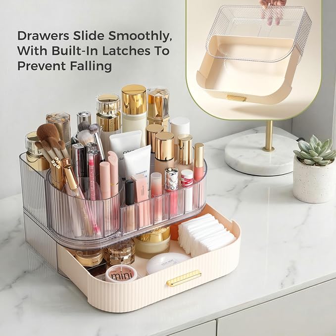 Delamu Makeup Organizer for Vanity - Image 6