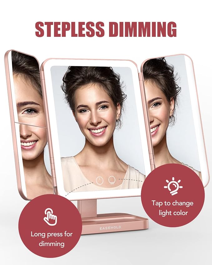 EASEHOLD Rechargeable Vanity Mirror - Image 6