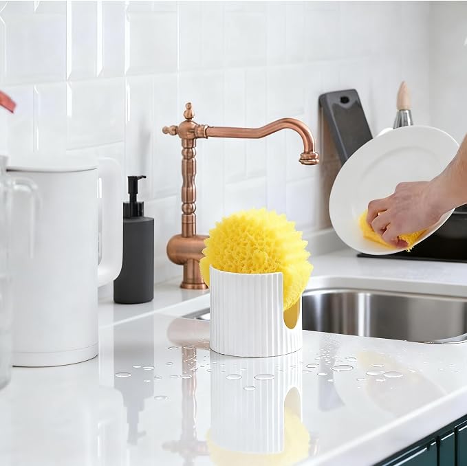 Ceramic Sponge Holder for Kitchen Sink - Image 3