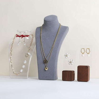 GemeShou Grey necklace storage organizer - Image 8