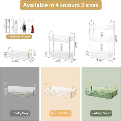 YCIA&DONE Bathroom Organizer Countertop, Makeup Storage, Skincare Cosmetic Tray - Image 5