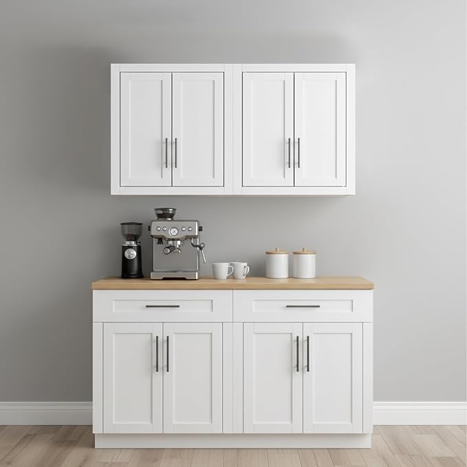 Crosley Furniture Savannah 2-Piece Wall Kitchen Storage Cabinet, Cabinets - Image 2