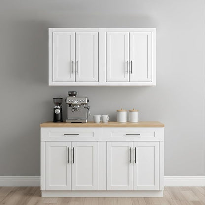 Crosley Furniture Savannah 2-Piece Wall Kitchen Storage Cabinet, Cabinets - Image 2