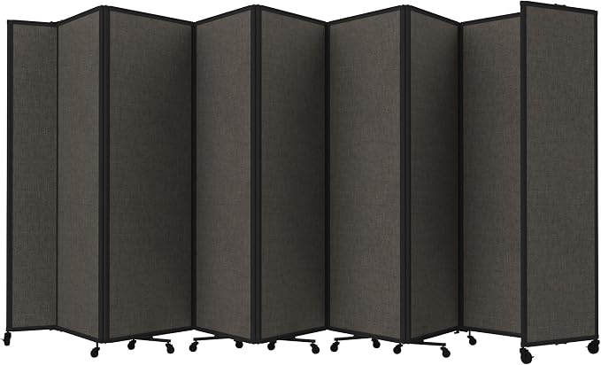 Versare Room Divider 360 Portable Wall Partition | Folding Panels | Large by VERSARE