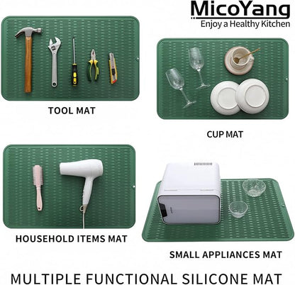 Silicone Dish Drying Mat for Multiple Usage, Easy clean, Eco-friendly, - Image 4