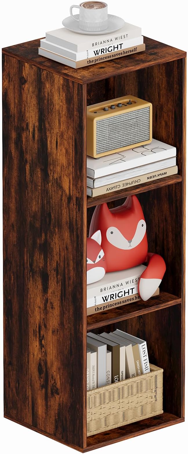 Book Shelf, Wooden Cube Storage Organizer by Unknown