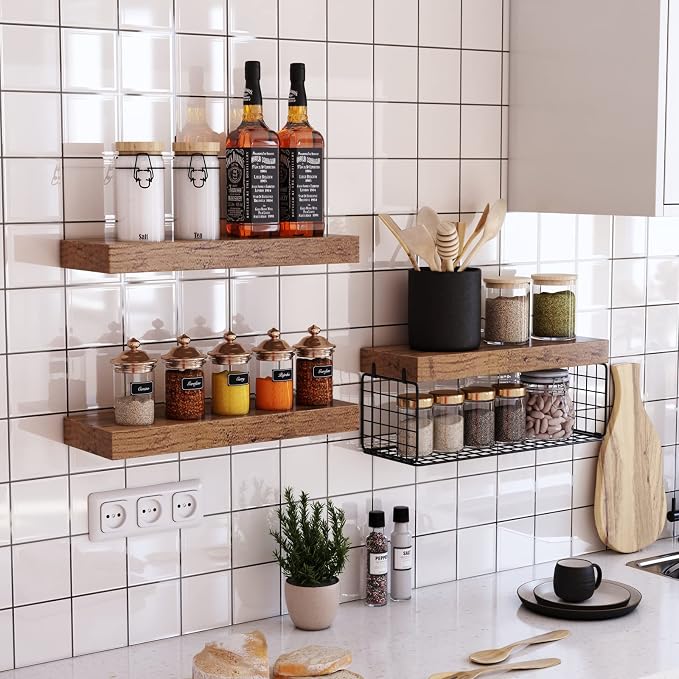 QEEIG Bathroom Shelves Over Toilet - Image 7