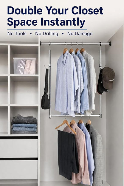 Adjustable Closet Rod Extender - Image 2