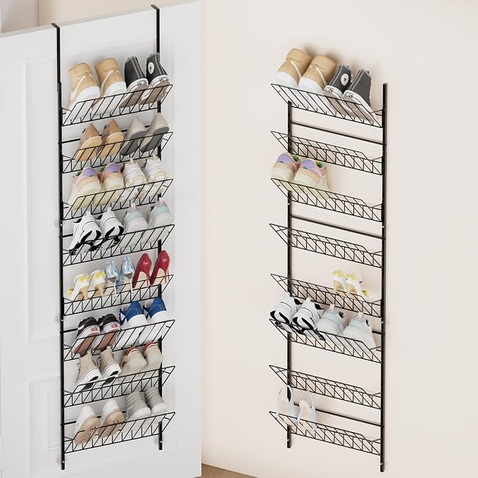SWTYMIKI Over the Door Shoe Organizer by SwtyMiki-TidyHomeSweetLife