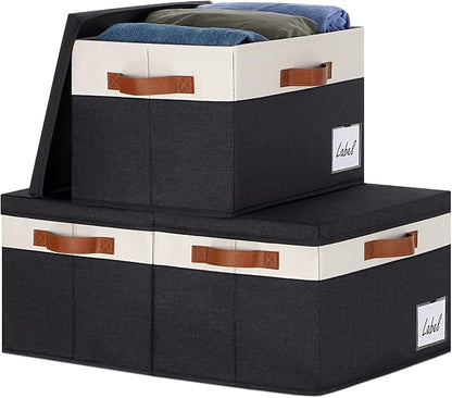 GhvyenntteS Extra Large Storage Bins by GhvyenntteS