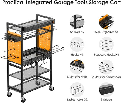 CCCEI Power Tool Organizer Cart - Image 3