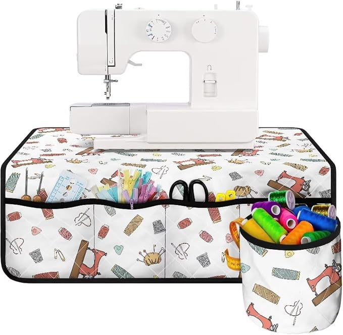 Sewing Machine Mat Sewing Machine Carrying Pad Foldable Thread Holder Pad by Unknown