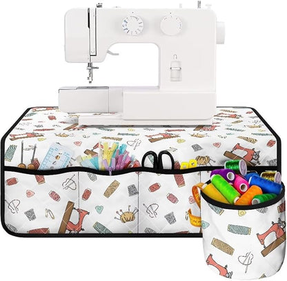 Sewing Machine Mat Sewing Machine Carrying Pad Foldable Thread Holder Pad by Unknown