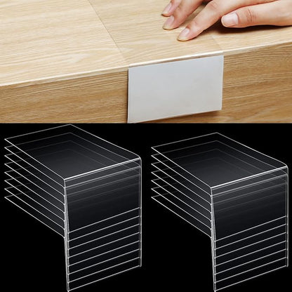 Containlol 15 Pieces Clear Shelf Label Holders Moveable Shelves Tags Moveable - Image 8