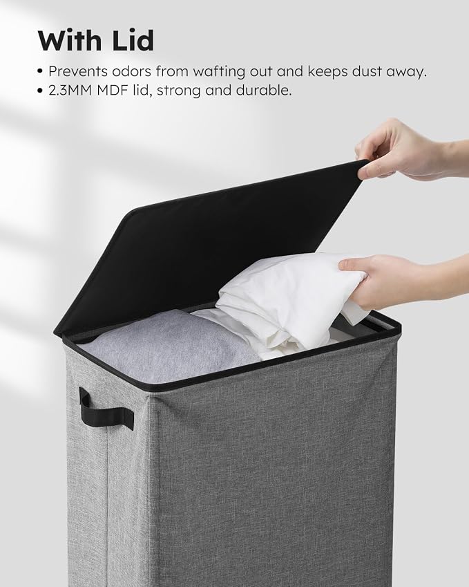 SOLEDI Slim Laundry Hamper - Image 4