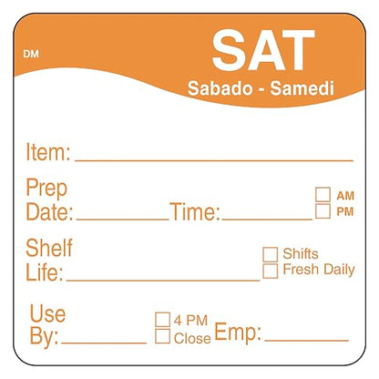 DayMark Safety Systems IT1122136 SAT DissolveMark Day of The Week Dissolvable - Image 2