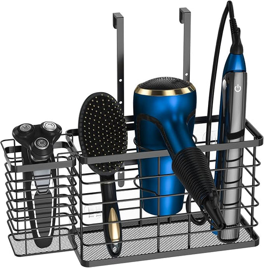 Hair Tool Organizer, Dryer Holder, 3 in 1 Blow Bathroom Organizer Wall by Agotglmi
