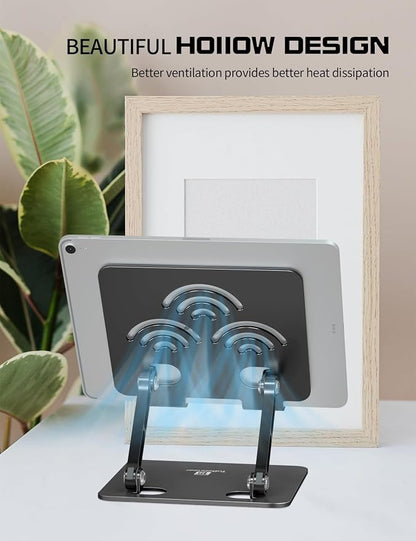 Adjustable Tablet Stand for Desk, Premium Aluminum Holder for iPads, and All - Image 5