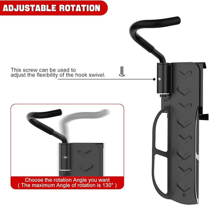 Ultrawall Swivel Bike Storage Rack, Adjustable Wall Mounted Bike Rack - Image 3