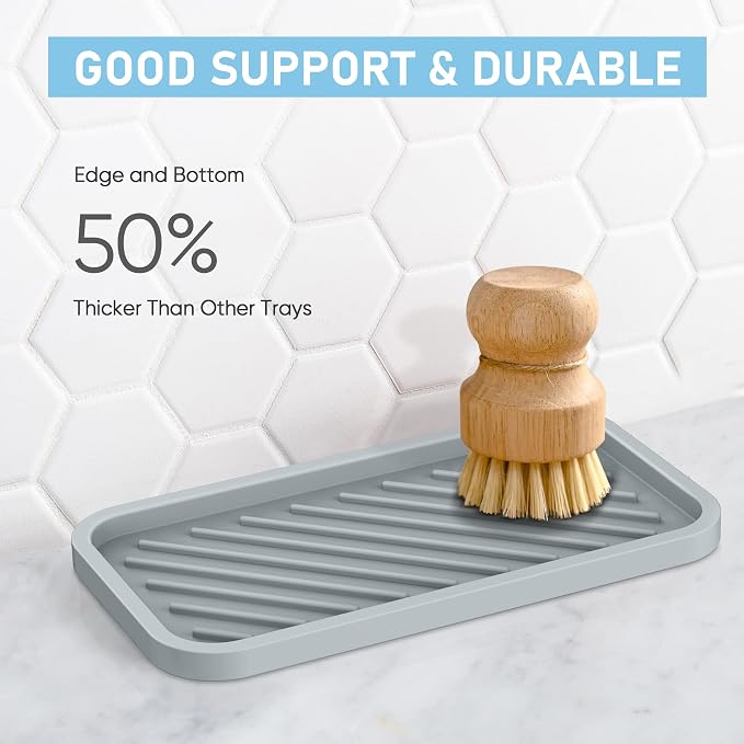 EG-SIPRO Kitchen Sink Organizer Tray, Sponge Holder - Image 5