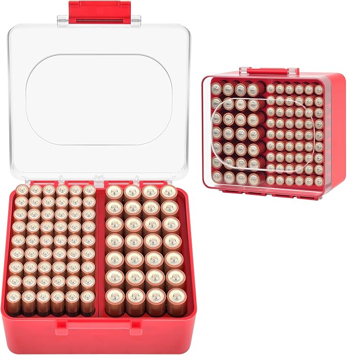 FULLCASE Battery Storage Organizer Box, Holder Container by FullcaseEasyLifeStorage