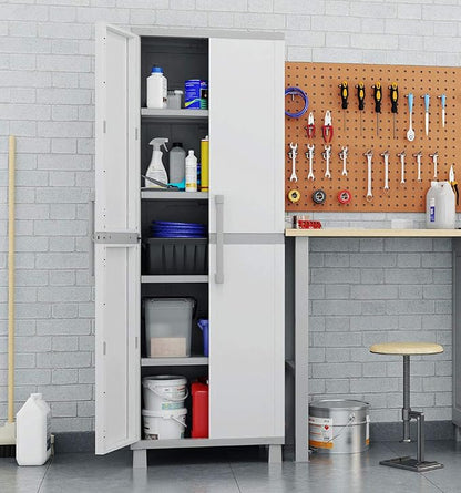Keter Storage Cabinet with Doors and Shelves - Image 13