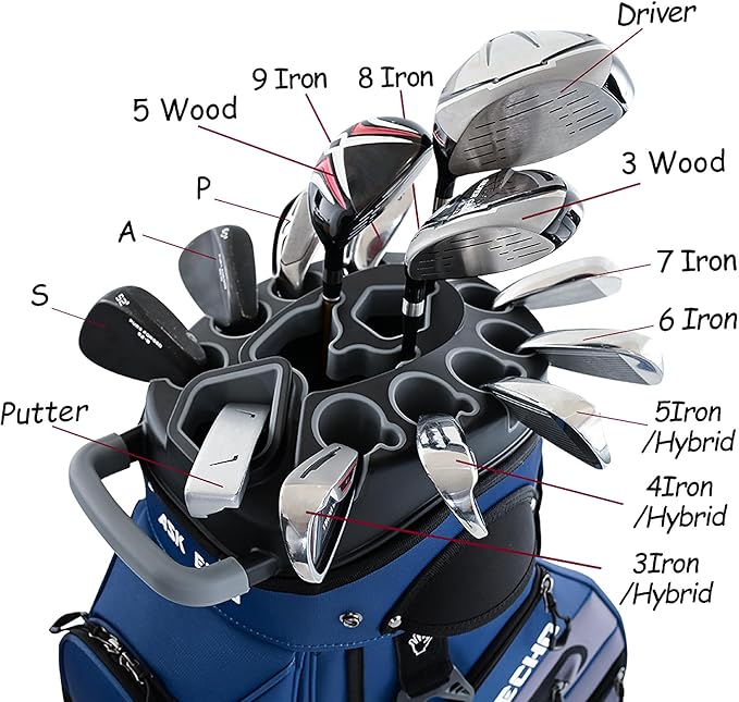 ASK ECHO 2024 T-Lock Golf Cart Bag - Image 3