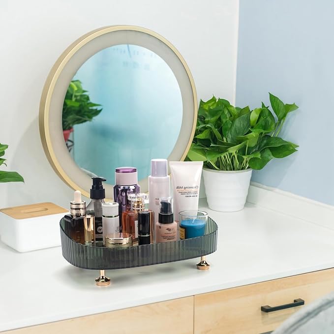 CESTATIVO Makeup Perfume Organizer, Bathroom Vanity Tray, Decorative Dresser - Image 7