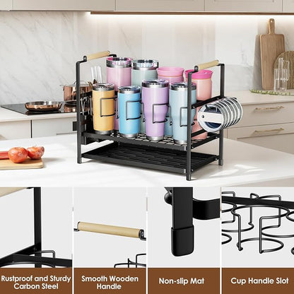 Housolution Water Bottle Organizer Drying Rack - Image 6